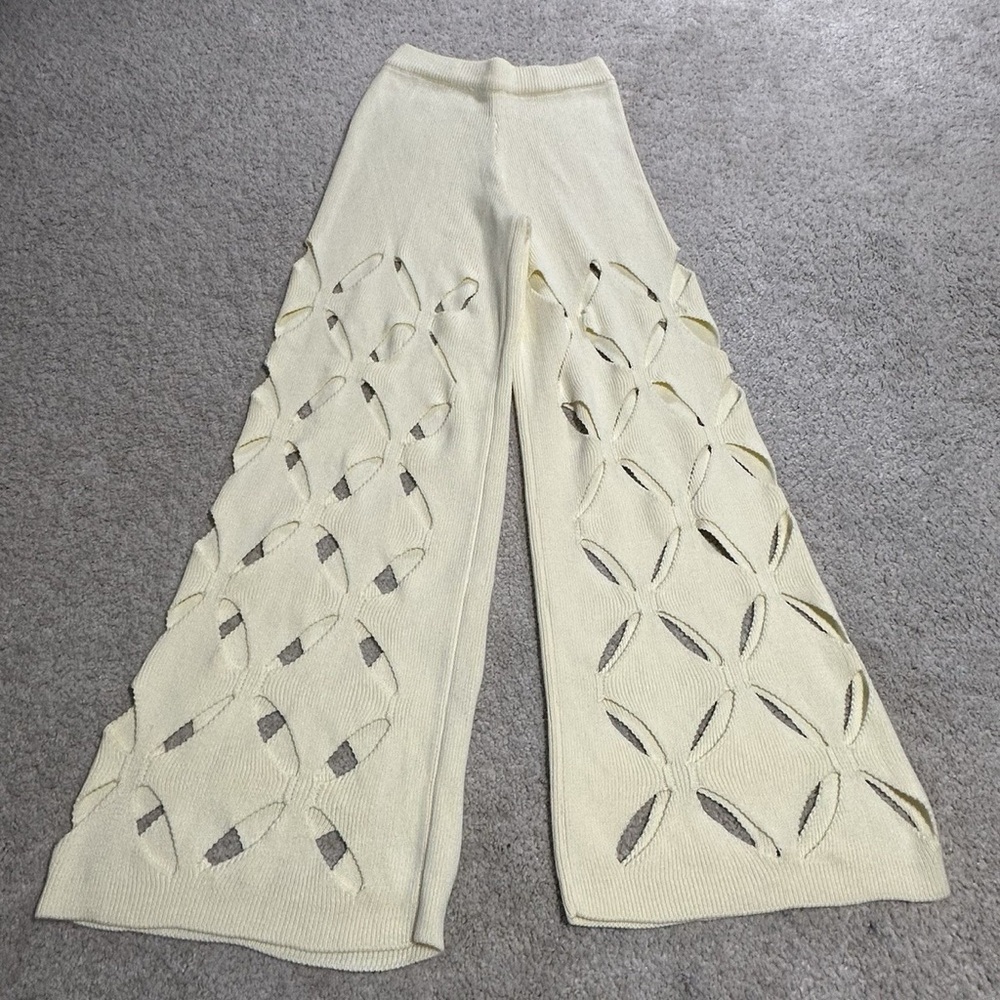 YLLW the Label Taurus Knit Set in White - Picture 4 of 4